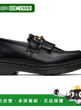 1h可退 潮奢 Dr. Martens 马丁大夫 男士 黑色 Adrian Snaffle Sm