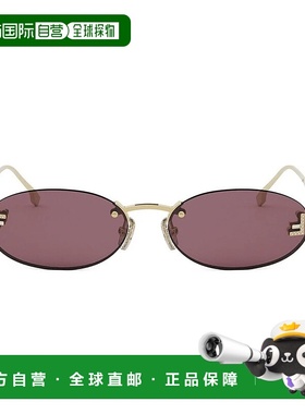 FENDI 女士眼镜 16QQ51H0A14382 SS2025 金色 Fendi First Crysta