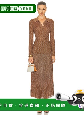 1h可退 潮奢 ZIMMERMANN 女士 Mouline 中长连衣裙 4864DF25R