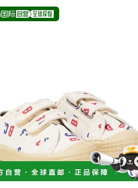 1h可退 潮奢 bobo choses 男童 帆布运动鞋童鞋 white白色 舒适时