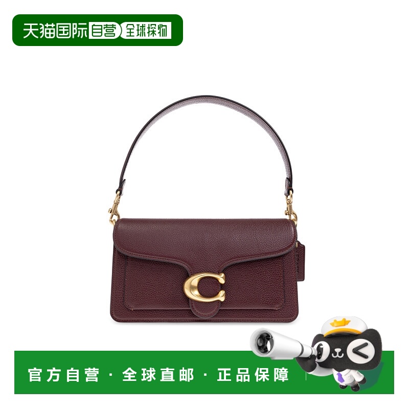 1h可退 COACH 女士斜挎包 CH8570B4MER AW2025 酒红色 Shoulder b