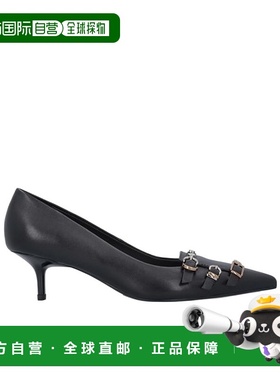 PINKO 女士高跟鞋 SD0363P001Z99 AW2025 黑色 尖头一脚蹬高跟鞋