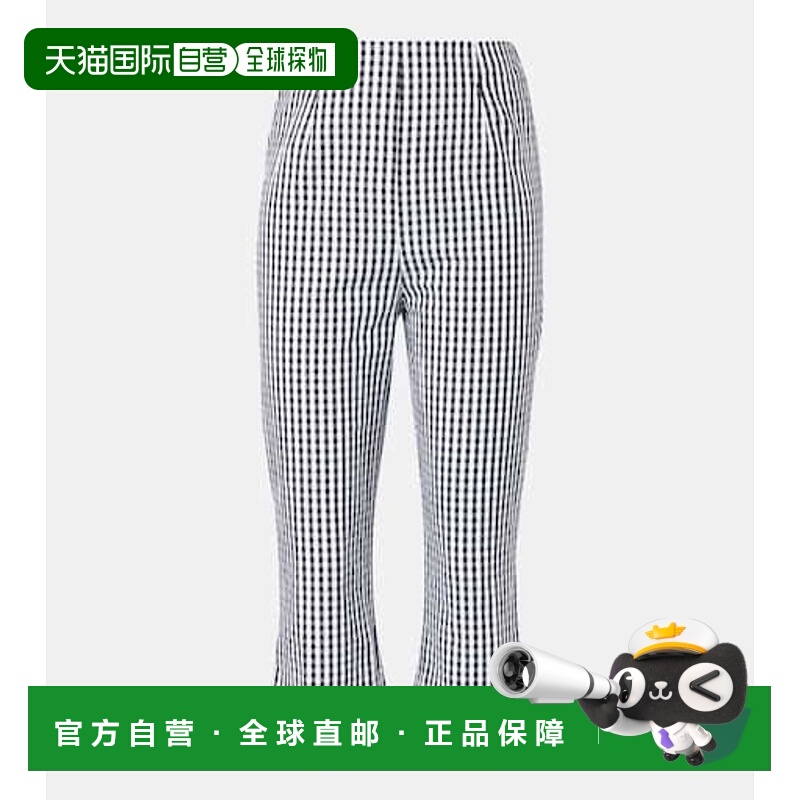 1h可退 潮奢 FAITHFULL THE BRAND 女士 方格棉布棉府绸七分裤