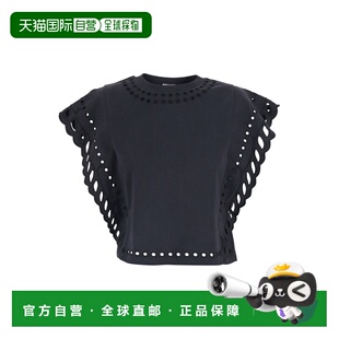 女士 Odyle 棉质T恤 ISABEL 黑色圆领短袖 MARANT for 潮奢