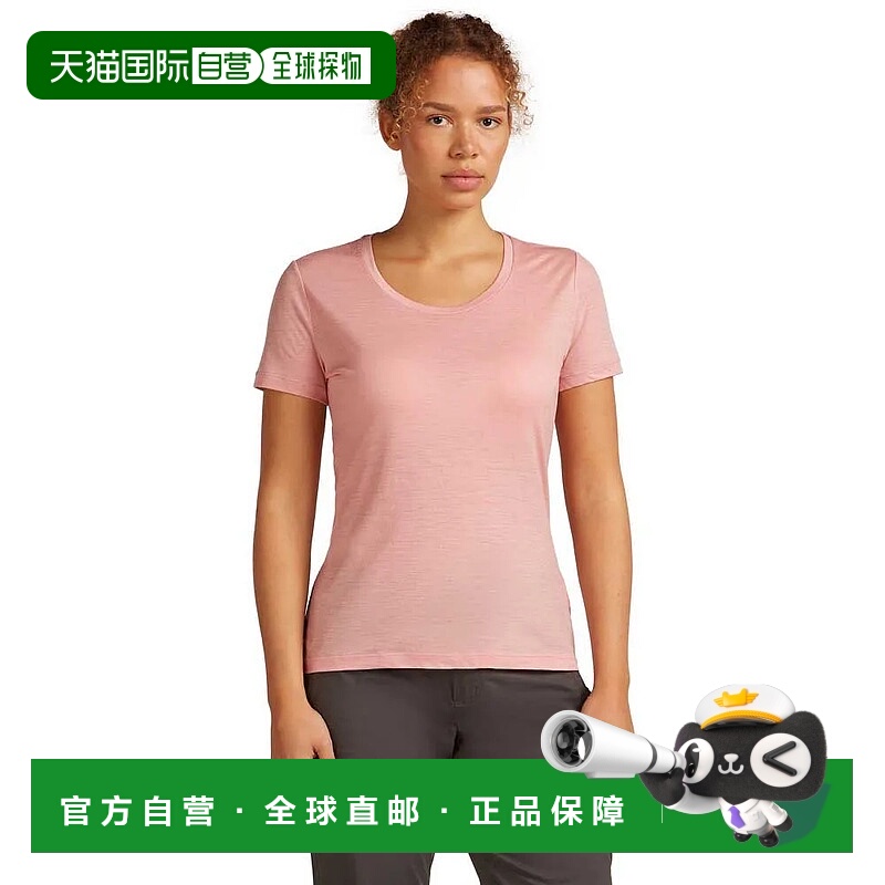 ICEBREAKER 美利奴羊毛 150 Tech Lite 勺领短袖T恤 女士