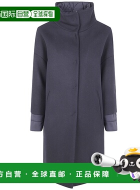 HERNO 女士外套 GC000520D333449300 AW2025 黑色 MEDIUM FULL ZI