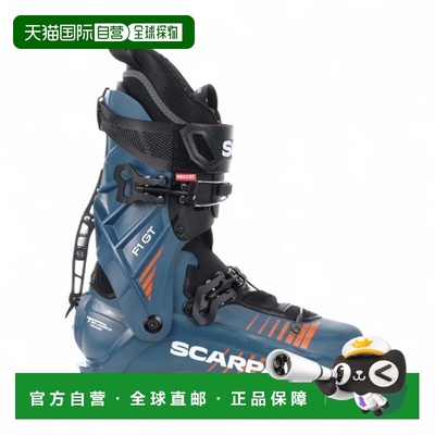 Scarpa 男士 F1 GT 深蓝/橙色 滑雪靴 12182-501