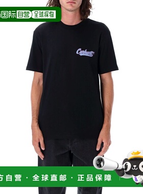 CARHARTT WIP 男士T恤 I03395089XX AW2024 黑色 短袖圆领T恤