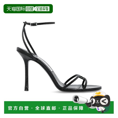 JIMMY CHOO 女士高跟鞋 1998LEO100WAPBLACK AW2025凉鞋