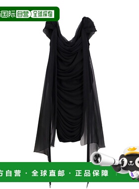 GIVENCHY 女士连衣裙 BW21YN30YK001 AW2024 黑色 Stretch viscos