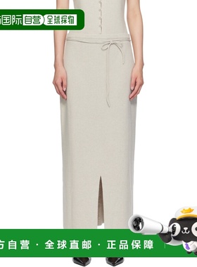 1h可退 潮奢 Tom Ford 汤姆 福特 女士 灰色 String Straight Kni