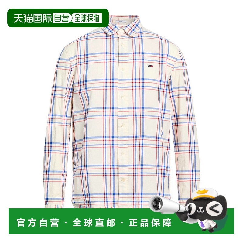 潮奢 Tommy Hilfiger 汤米 希尔费格 男士 格纹衬衫