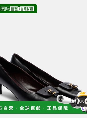 1h可退 潮奢 KHAITE 女士 Celia 50 皮质浅口鞋 black黑色 舒适时