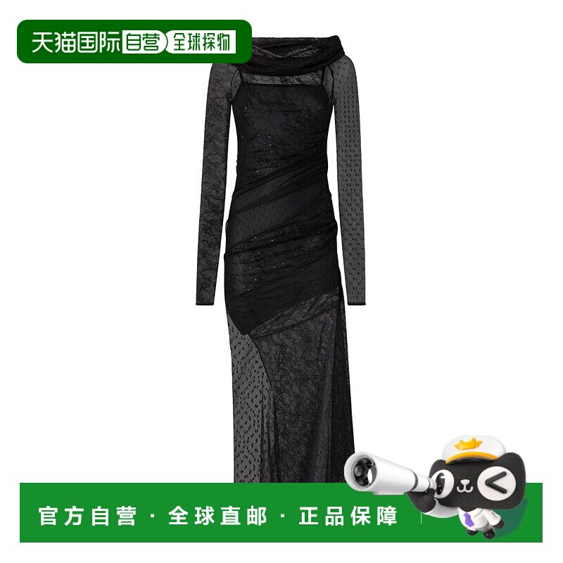 PINKO 女士连衣裙 105673A2T5Z99 AW2025 黑色 Pinko Dresses Bla