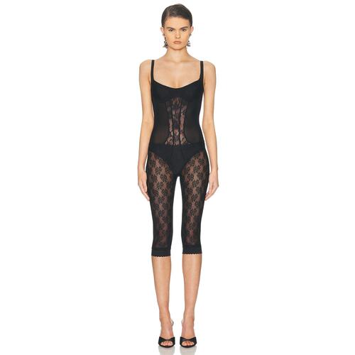 香港直邮潮奢 The Attico 女士 蕾丝吊带工装连衣裤 260WCO00020