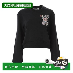 AW2024 1h可退 74SB4BF8ZS792414 女士卫衣 黑色 MOSCHINO