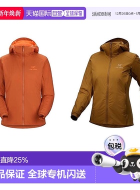 1h可退 ARC'TERYX始祖鸟女士ATOM HOODY保暖棉服刺绣标特价