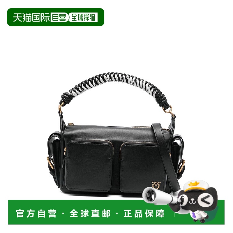 1h可退 PINKO 女士斜挎包 105110A2OVZ99Q AW2025 黑色 Cargo 单