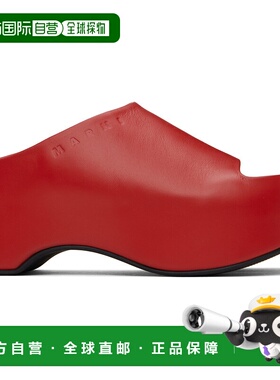 1h可退 潮奢 Marni 玛尼 女士 红色 Platform 凉鞋 SAMS021604P36