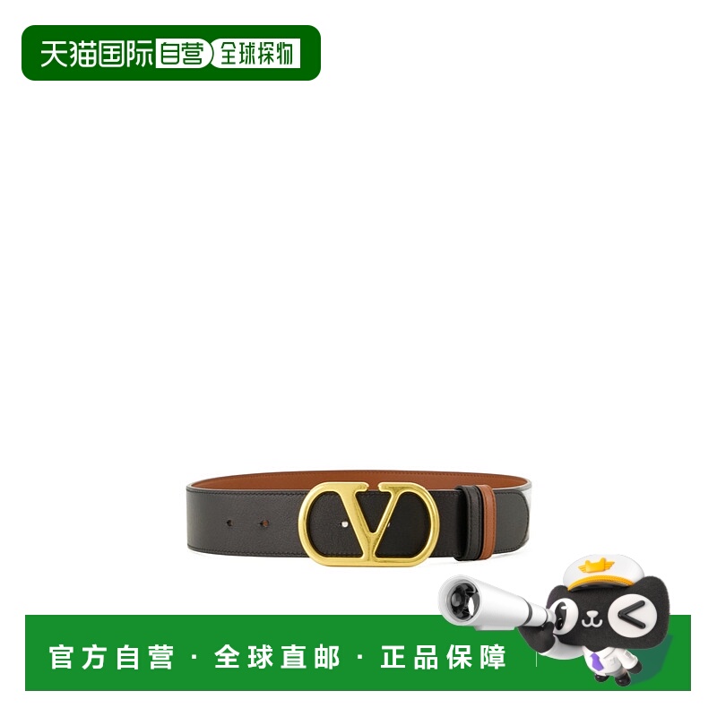 1h可退 VALENTINO 女士腰带 WT0SQ4IYRDRN AW2025 棕色 双面腰带