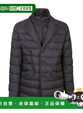 HERNO 男士夹克 PI001177U12414Z9487 AW2025 黑色