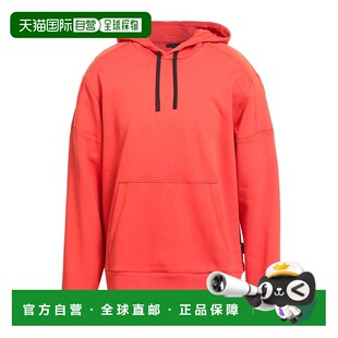 1h可退 潮奢 Ea7 男士 连帽卫衣 orange橙色 舒适时尚