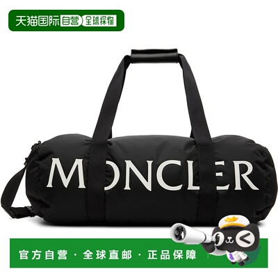 1h可退 潮奢 Moncler 盟可睐 男士 黑色 Duddle Gym Weekender 行