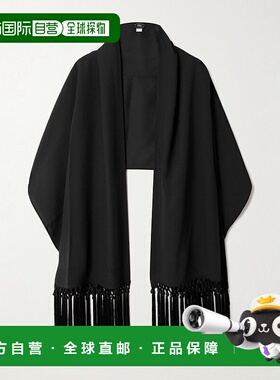 1h可退 潮奢 TALLER MARMO 女士 Babe 流苏绉纱围巾 TMSS2577133