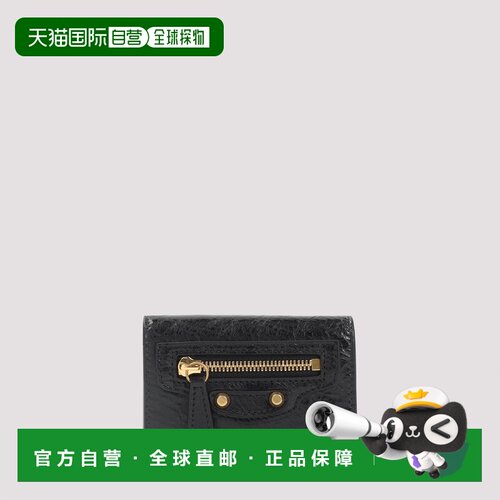 1h可退 BALENCIAGA 女士卡包 810669210F61000 SS2026 黑色钱包