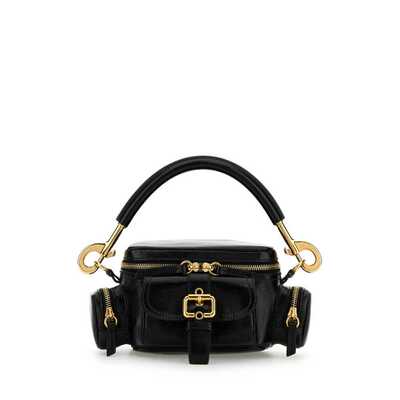 CHLOÉ 女士手提包 CHCC24AS534N83001 AW2025 黑色 Black leather