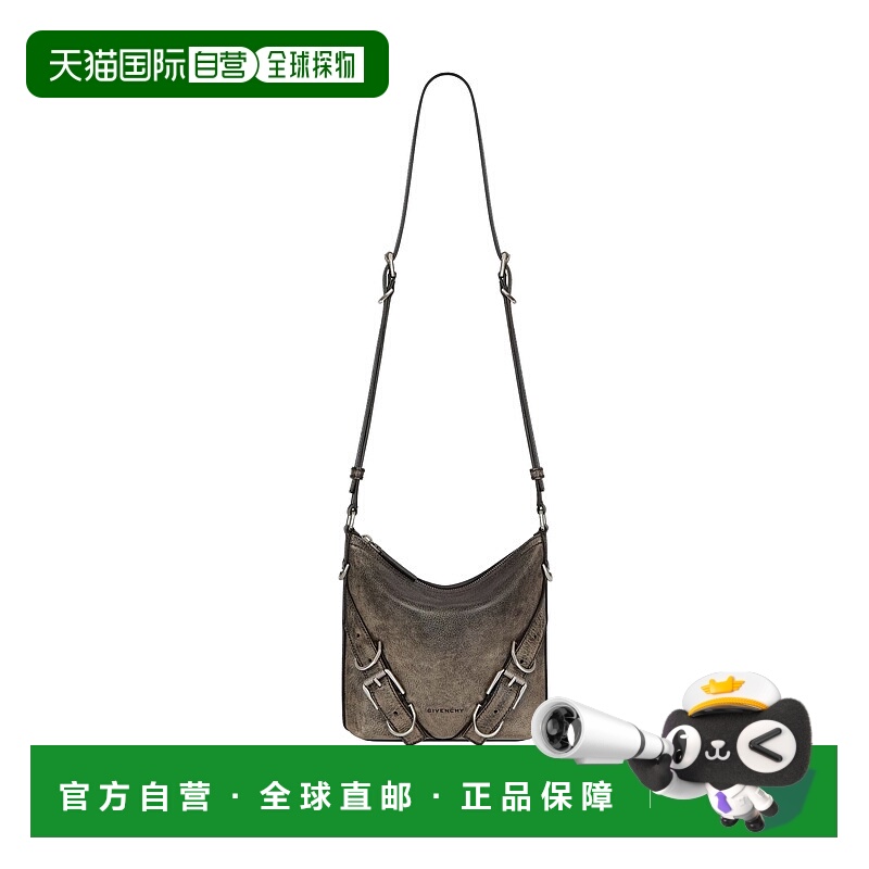 1h可退 GIVENCHY 男士单肩包 BKU04MK1XT288 AW2024 深棕色 Voyou