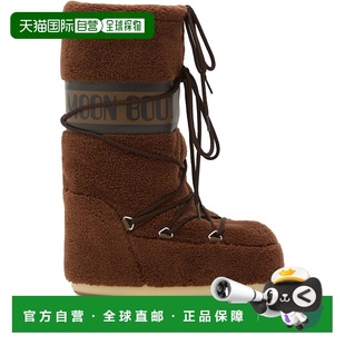 AW2025 MOON 80D1403080M004 女士雪地靴 深棕色 BOOT