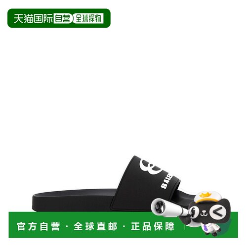 BALENCIAGA 男士拖鞋 689031W1SA61090 巴黎世家 黑色CO