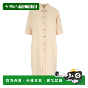女士 Jil 初剪羊毛连衣裙 式 衬衫 桑达 吉尔 Sander 潮奢 1h可退