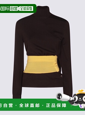 FENDI 女士针织衫 FZXC43ASJGF0AU3 CO 紫色 Aubergine wool blen