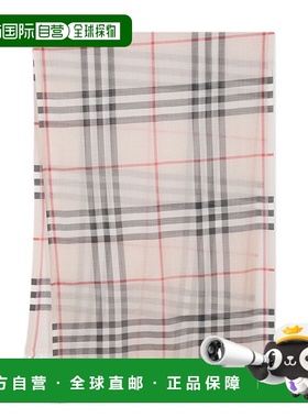 BURBERRY 女士围巾 8078782A5129 CO 灰色博柏利配饰