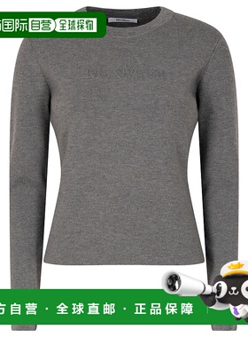 MAX MARA 女士针织衫 TICINO002 AW2025 灰色 LONG-SLEEVED FITTE