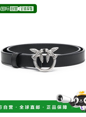 PINKO 女士腰带 100143A0F1Z99O AW2025 黑色 LOVE BERRY H2皮带