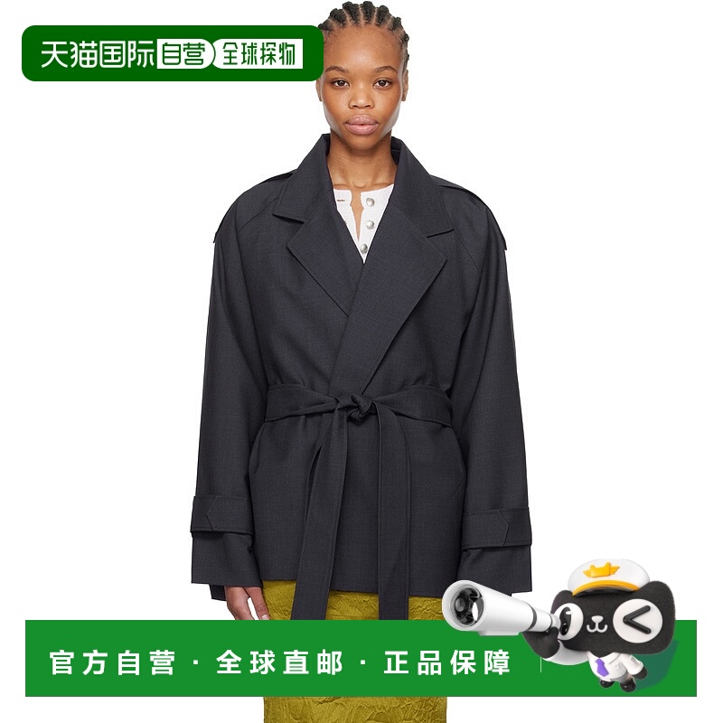 1h可退 潮奢 TOVE 女士 海军蓝 Tate 夹克 TVJ051NVY