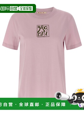 MARNI 女士T恤 THJE0293PCUSCY88LOC20 SS2026 粉红色