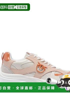 PINKO 女士运动鞋 SS0067E023W4E AW2025 白色 系带运动鞋