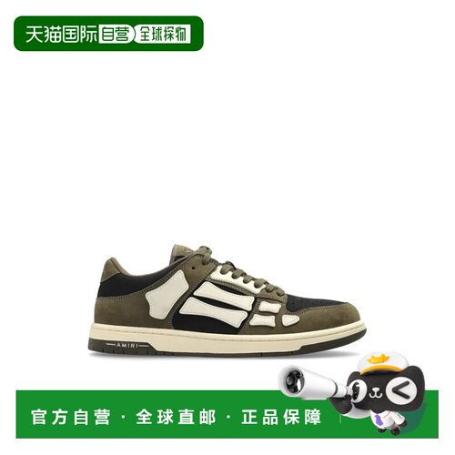 AMIRI 男士运动鞋 AMSNSN10770001 AW2026 绿色 ‘Skel Top Low’