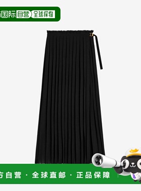 AMI PARIS女士半身裙FSK353PL0027001BLACK