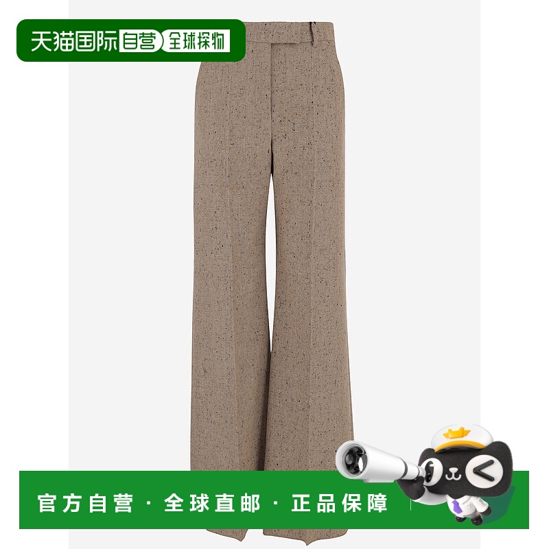 1h可退 VALENTINO 女士休闲裤 7B0RB6S09RTE83 AW2025 花色羊毛