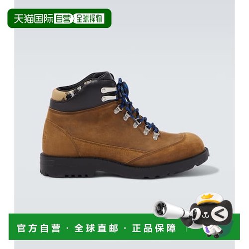 1h可退 潮奢 Burberry 巴宝莉 男士 绒面革绑带靴子男靴