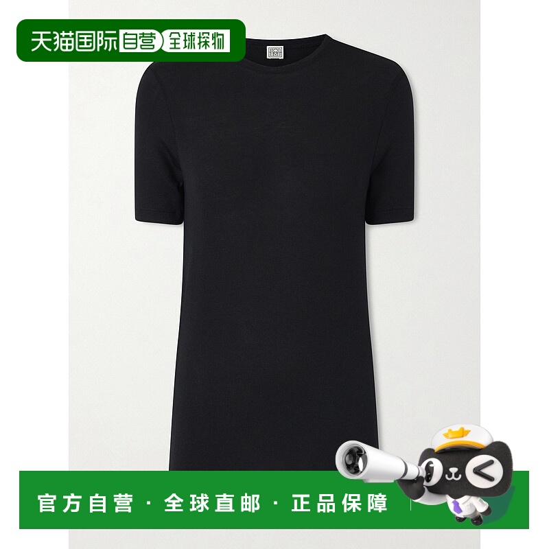 潮奢 toteme 女士 针织T恤 261WRT1459FB0547001BLACK