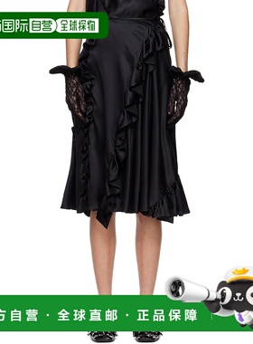 1h可退 潮奢 Cecilie Bahnsen 女士 黑色 Adelina 半身裙 424RTW1