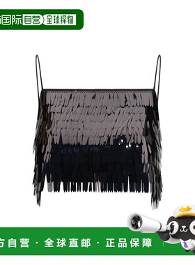 潮奢 Self-Portrait 女士 珠片上衣 RS26165TBBLACK