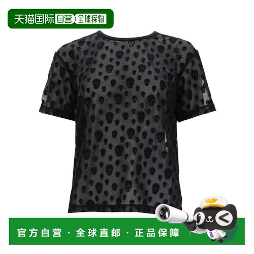 ALEXANDER MCQUEEN 女士T恤 858610QCAMQ1000 SS2026
