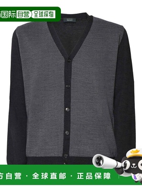 ZANONE 男士针织毛衣 810116ZN225N5460 AW2024 灰色长袖